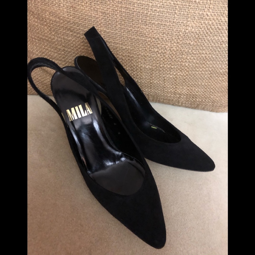 MILA suede slingbacks #23
